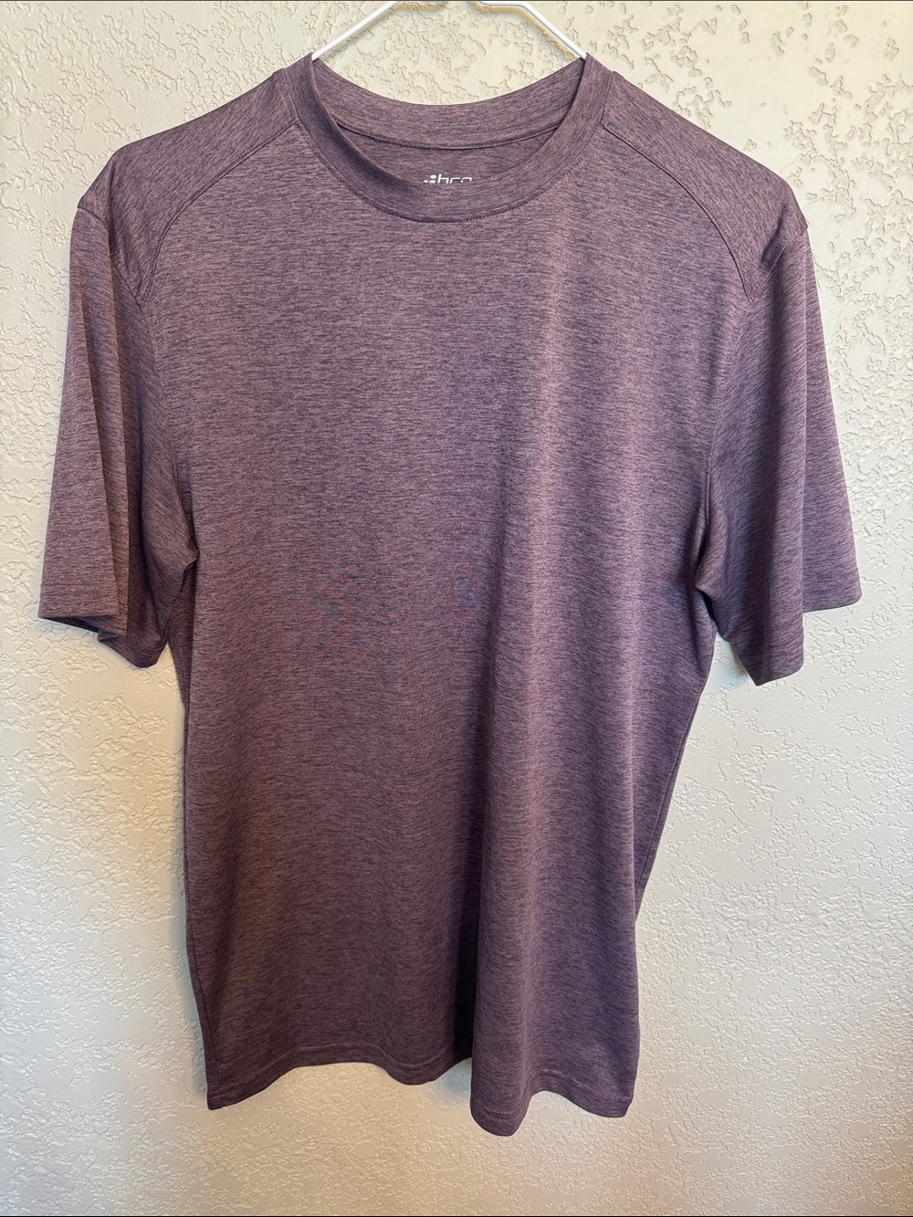 bcg Heather Plum Short Sleeve Performance Tee